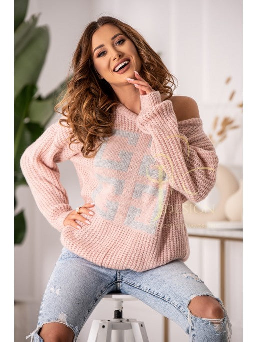 Sweterek mega mięciutki oversize pasuje od S do XL